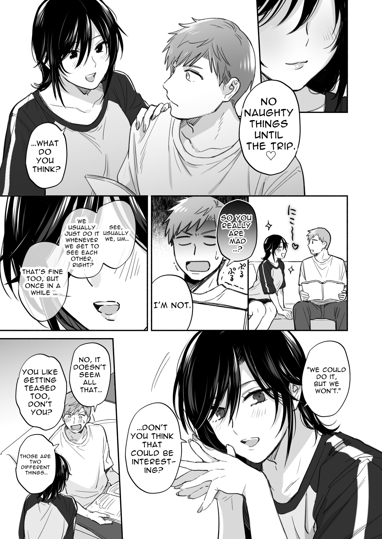 Hentai Manga Comic-If I Have a Chance, I Want to Warp My Boyfriend's Fetishes! ~Lovey-dovey Trip to the Hotsprings~-Read-9